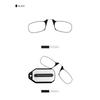 Mini Nose Clip On Reading Glass Men for Women Rimless Portable Magnifying Presbyopic Glasses Eyewear Ladies