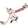 Guitar Wiring Harness, 3 Way Toggle Switch Guitar Electric Guitar Wiring Kit 500k Wiring Harness Easy To Install