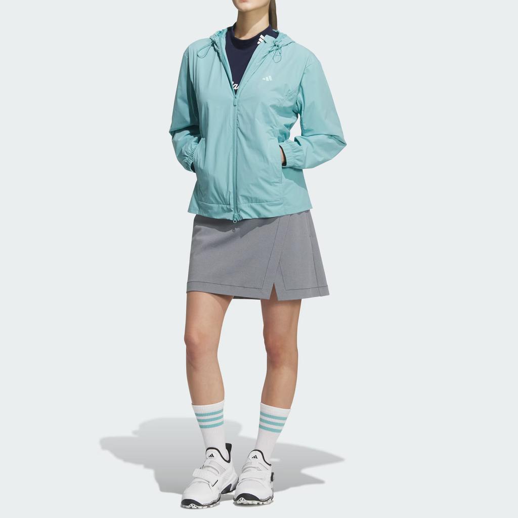 Adidas Hooded Wind Golf Sports Jacket Women Jacket JM2999