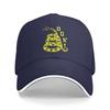 Unisex Baseball Hats Dont Tread On Me Gadsden Flag Outdoor Streetwear Summer Sports Baseball Caps Hip Hop Cap Casquette Hats