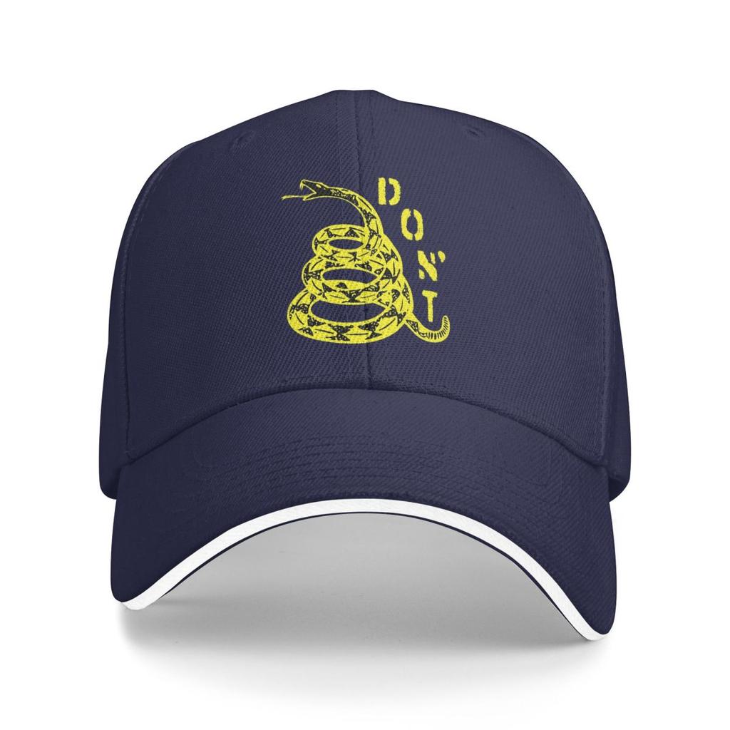 Unisex Baseball Hats Dont Tread On Me Gadsden Flag Outdoor Streetwear Summer Sports Baseball Caps Hip Hop Cap Casquette Hats