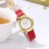 Luxury Women's Belt Watch Classic Roman Scale Diamond Set Business Leisure Women's Party Quartz Watch