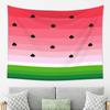 Brightly Colored Watermelon Digital Printing Polyester Wall Hanging Tapestry Decorative Living Room Bedrooms Background Gift