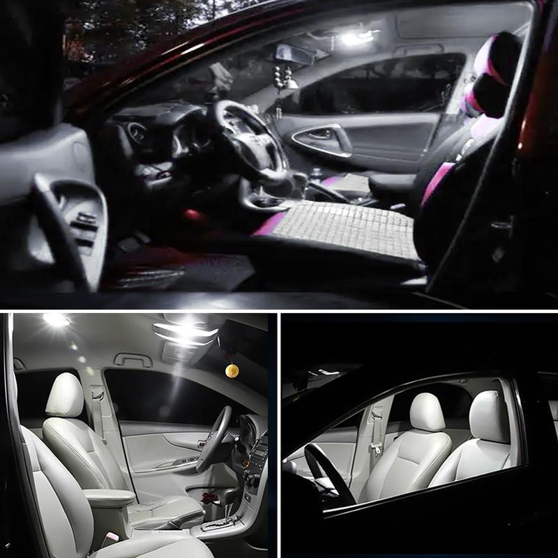 10pcs LED T10 W5W 194 501 LED Canbus No Error Car Interior Light T10 26 SMD 4014 Chip Pure White Instrument Lights Bulb Lamp