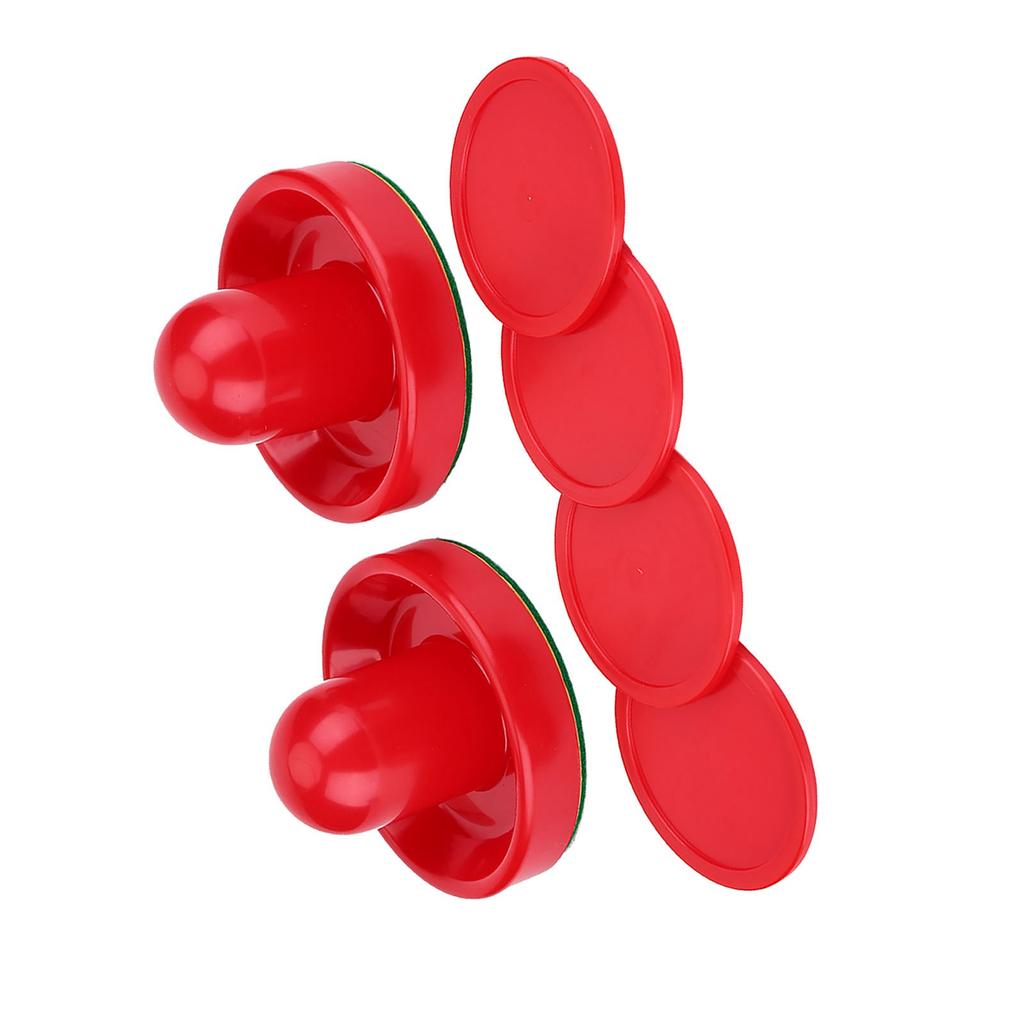 Plastic Lightweight Goalies Ice Hockey Pushers Pucks Set Replacement for Tables Game (S)
