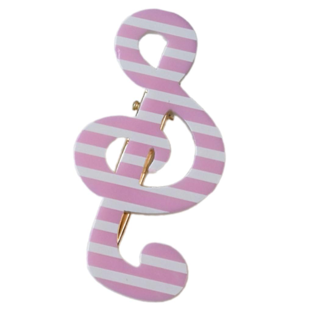Pinzas Musicales para el Cabello de Rayas y Estrellas de Moda Pasador Ligero Accesorio para el Cabello de Resina para Oficina Escuela Citas Evento