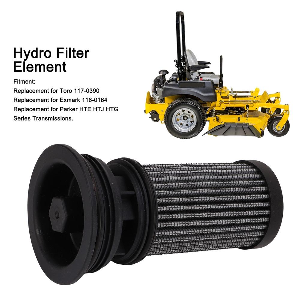Hydraulic Hydro Filter Element 117‑0390 High Efficiency Replacement for Exmark Lazer Z E Series