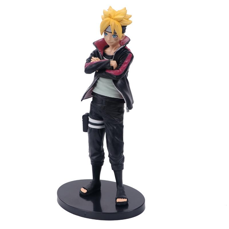 24cm Anime Figur NARUTO BORUTO THE MOVIE Figur Uzumaki Boruto Action Figur Stehend PVC Sammlermodell Spielzeugmodell Puppen