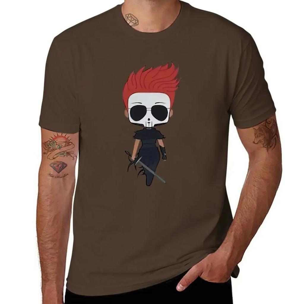 The Ninth39png T-Shirt Heavyweights Cute Tops Mens Plain T Shirts