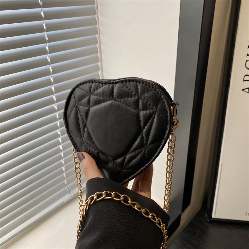 

Hot Sale Mini Small Bag Women s Premium 2025 New Small Delicate Lightweight Chain One Shoulder Crossbody Bag чёрный