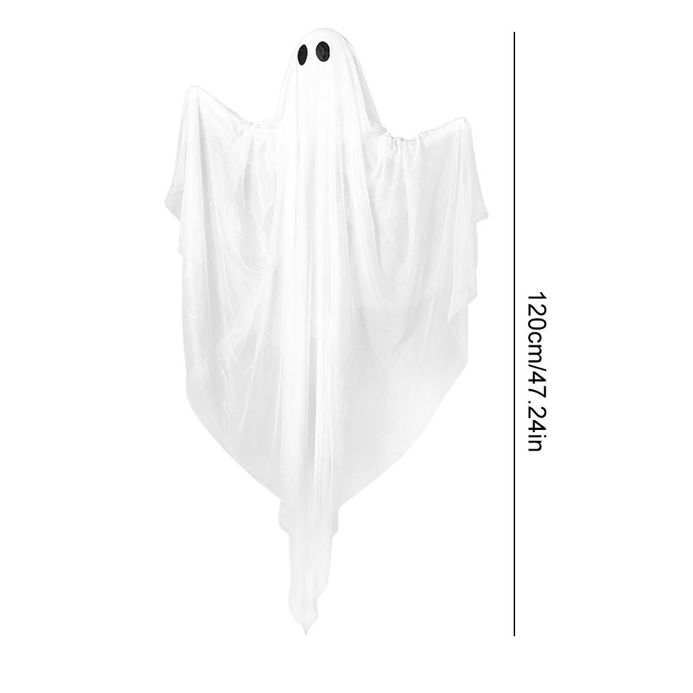 Halloween Hanging Ghosts Light Battery Powered Glowing Door Hanging Ghost Ghost Hanging Night Light for Outdoor Yard Decoration