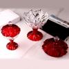 Candy Jar,Decorative Candy Dish Glass Crystal Candy Bowl with Lid Glass Nut Cookie Fruit Bowl Plate Jewelry Box Gift