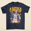 Alex Caruso Cartoon Stil Oklahoma City Basketball T-Shirt