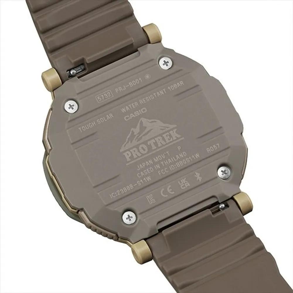 PRJ-B001-5DR IS Solar-powered Outdoor Waterproof Watch