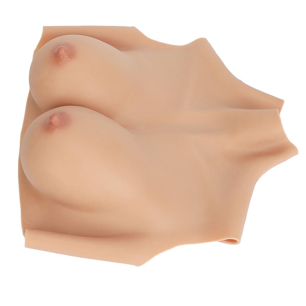 Wearable Artificial Boobs Tank Top Type High Simulation Silicone Prosthesis Boobs for Cosplay Asian