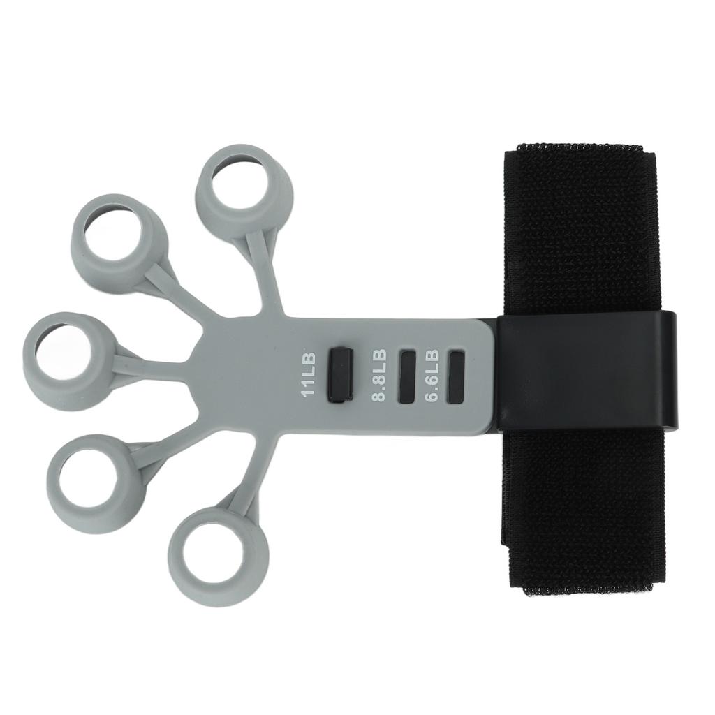 Finger Trainer Hand Exerciser 6 Resistant Level Soft Silicone Hand Strengthener for Athletes