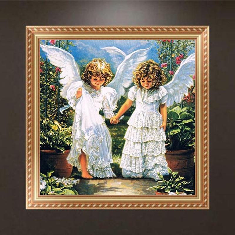 5D DIY Full Drill Diamond Painting Angel Embroidery Mosaic Craft Kit Decor ➺ 5D DIY Full Drill Diamond Painting Angel Embroidery Mosaic Craft Kit Decor ➺