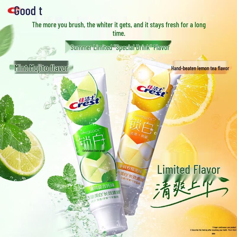 

Crest Lemon Tea Whitening Toothpaste