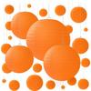 25Pcs Hanging Paper Lanterns Exquisite Round Festival Decor for Outdoor Indoor Celebration Wedding Birthday Japanese Inspired