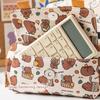 Large Capacity Pencil Case Lovely Capybara Pen Bag School Supplies for Organizing Pen Markers And Accessories