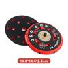 5/6 Inch Polishing Backing Plate High Hardness Self Adhesive Hook Loop Backup Plate Base For Car Surface Polishing Auto Repair