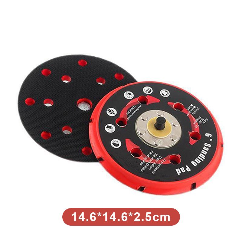 5/6 Inch Polishing Backing Plate High Hardness Self Adhesive Hook Loop Backup Plate Base For Car Surface Polishing Auto Repair