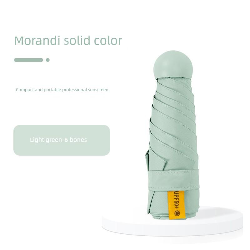 Dual-Use Umbrella for Women, Sun Protection, Uv Protection, Pocket Umbrella, 40% off Flat Sun Umbrellas, Compact Sunshade Umbrella