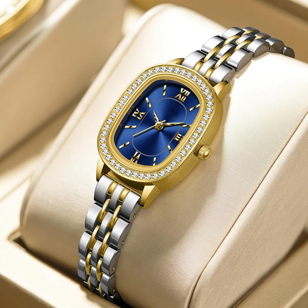 Women Casual Bracelet Wristwatch Quartz Alloy Strap Watch