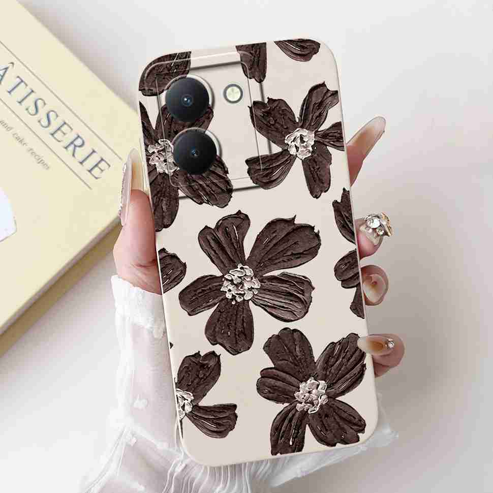 For Vivo Y36 4G Case V2247 Fashion Painted Cover Silicone Casing For Vivo Y 36 Y36 vivoY36 Soft ShockProof Fundas Coque