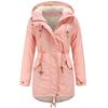 Women Winter Warm Plush Fleece Lined Long Hooded Parka Coat Thickened Puffer Jacket Windbreaker Casual Daily Work