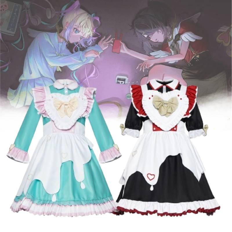 Cute And Sweet Anime Maid Costume For Cosplay And Stage Shows