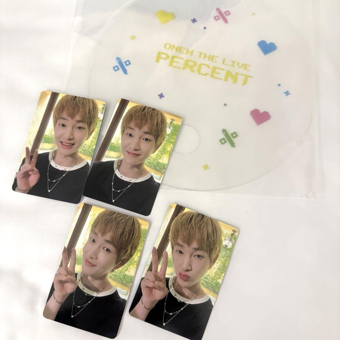 

[USED] SHINee ONEW THE LIVE PERCENT % Bonus