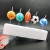 Children's Birthday Cake Candle Creative Cartoon Simulation Soccer Basketball Bowling Volleyball Shape Birthday Candle