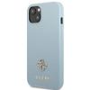 Guess Guhcp13Mps4Mb Iphone 13 / 14 / 15 6.1 Niebieski/Blue Hardcase Saffiano 4G Small Metal Logo
