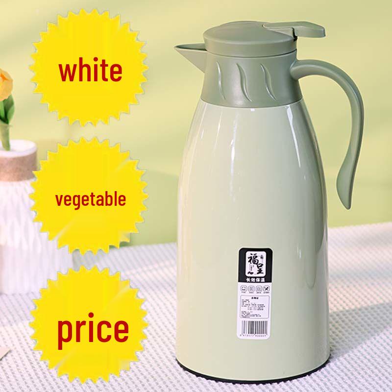 

Smart Press-Type Insulated Thermos Flask for Dorms and Homes - Ideal for Hot Water, Tea, and Boiling Water 1L [Keeps Warm 12-24 Hours]