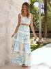 2025 Casual Fashion Lace Temperament Linen Suit Dress