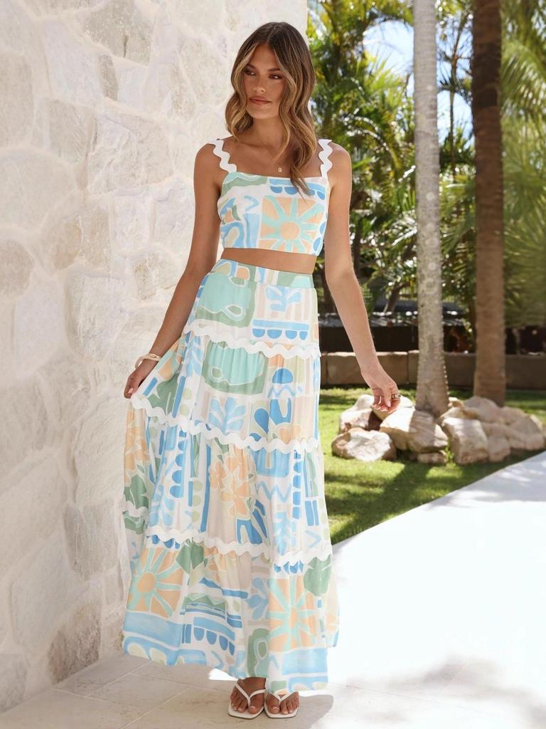 2025 Casual Fashion Lace Temperament Linen Suit Dress
