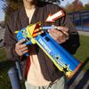 Nerf Fortnite Half Tone Hero Blaster mit 12 Darts und exklusivem virtuellem Item-Code, ab 8 Jahren, Fortnite-Geschenk (F8947), Authentisches Weihnachtsspielzeug,