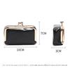 Compact Vintage Genuine Leather Kiss-Lock Mini Pouch Retro Style Multi-Color Cosmetic Bag for Small Accessories Brand Coin Purse
