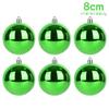 Christmas Tree Decoration Plastic Ball Pendant Art Shopping Mall Supermarket Showcase Christmas Holiday Hanging Ball Accessories