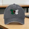 Washed Baseball Cap Algeria Butterfly  Algeria Flag Summer Hip Hop Hats For Women Men  Retro Hunting Camping Sun Baseball Caps
