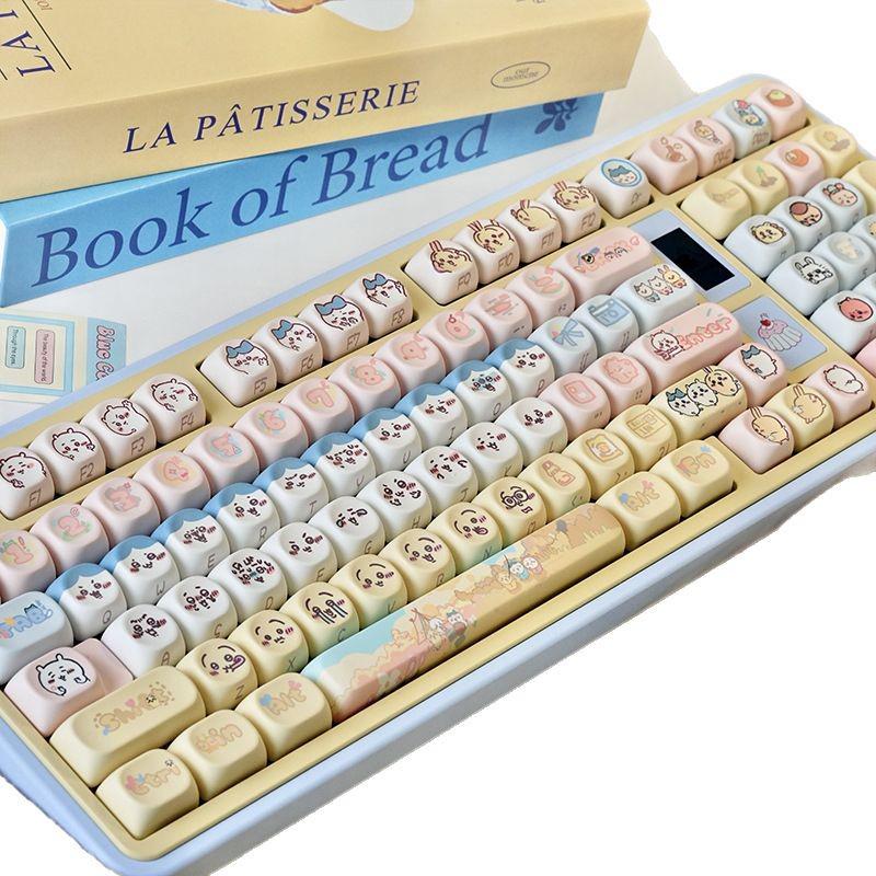 MOA Three Little Ones Theme Custom PBT Keycaps for Mechanical Keyboards