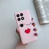 Fundas For Honor X8A 2023 Case Soft Silicone Cute Heart Back Cover Phone Cases for Huawei Honor X8a Case HonorX8A Coque Bumper