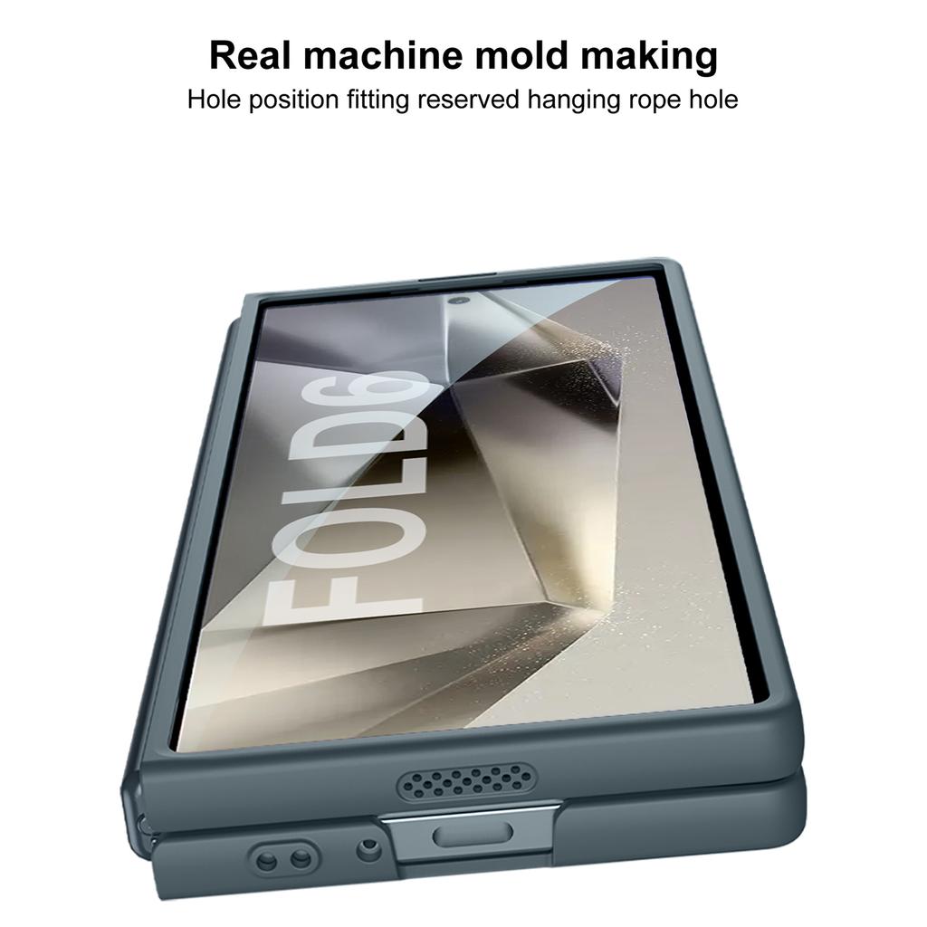 GKK For Samsung Galaxy Z Fold6 5G Case Compatible with MagSafe PC Phone Cover with Screen Film