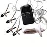 8 Modes Electric Shock Anal Butt Plug Prostate Massage Sex Toys for Men Women Metal Nipples Clips Silicone Breast Sucker PumpsGood product
