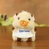 Stuffed Animal Guinea Pig Plush Keychain Cartoon Hamster Pendant  Backpack Decor