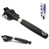 Stainless Steel Manual Can and Bottle Opener with Rubber-Plastic Handle