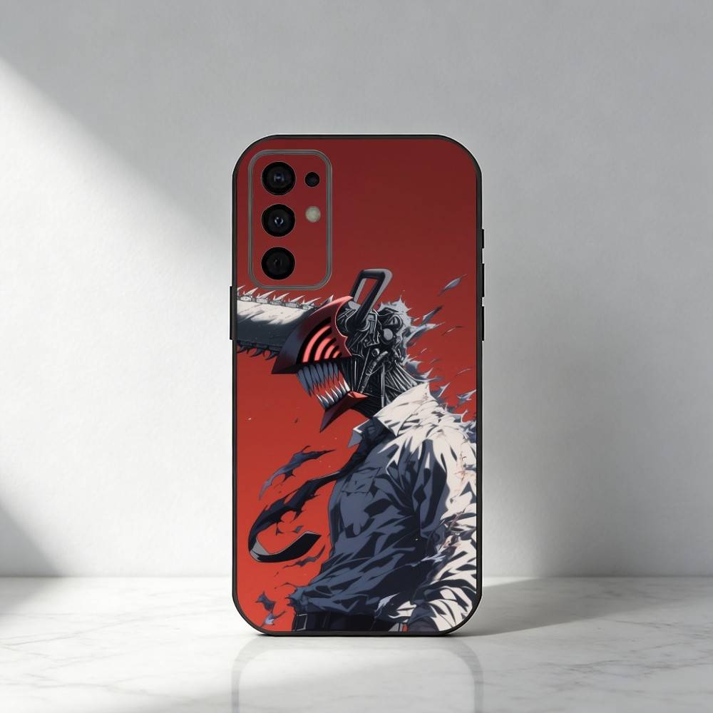 D-Denji C-Chainsaw Man  Phone Case For Samsung S25,S24,S21,S22,S23,S30,Ultra,S20,Plus,Fe,Note,5G Black Cover