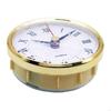 62KD Clock Movement 80mm Round Numeral Clock Insert with Gold Trim Home Decor for DIY Crafts Accessories