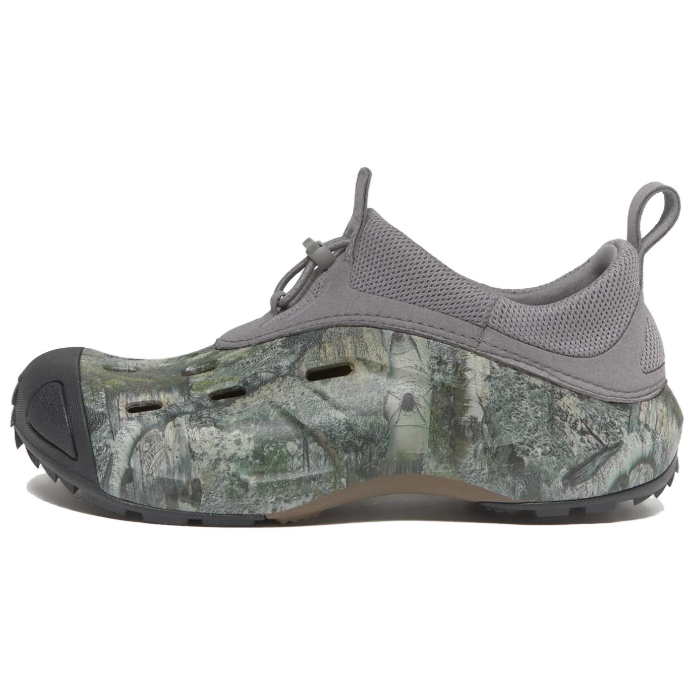 

Crocs Quick Trail Mossy Oak Simple and Stylish Hole Shoes Unisex Green 45-46 зелёный